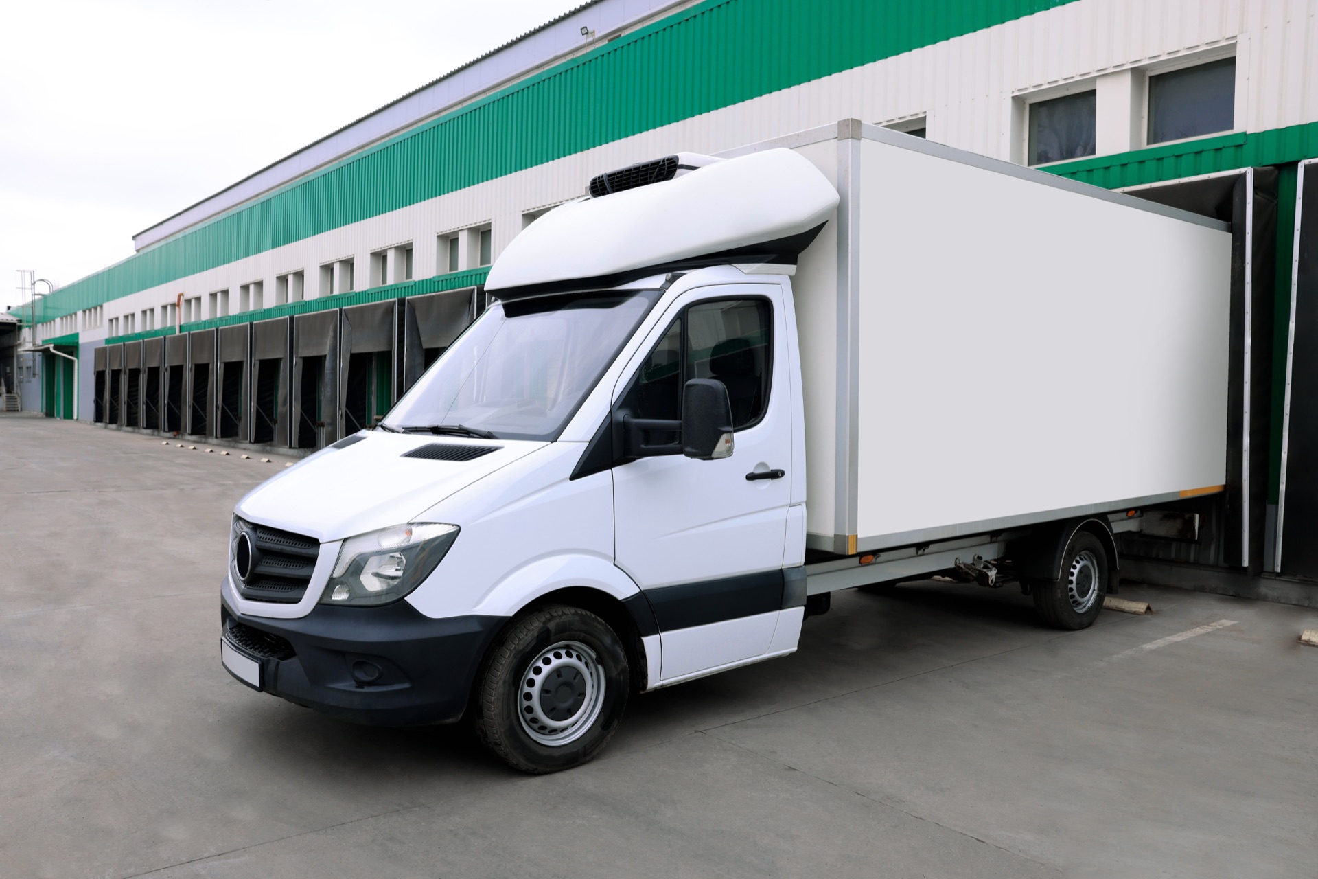 Stückguttransport — typischerweise mit dem 7,5-Tonner